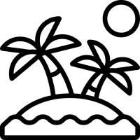 Solid black square shape
